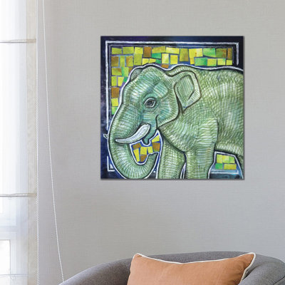 Elephant In The Room by Lynnette Shelley - Wrapped Canvas Painting