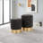 Nesting Ottoman Set in Gold Metal-2059288508