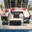 15-Piece 12-Person PE Rattan Outdoor Conversation Set with Fire Pit-790116343