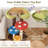 Dakota Fields Cat Tree Mushroom Unique Multi-level Cute Cat Tower W/ Scratching Post Indoor
