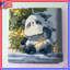 Pandas avec couvre-lit de Noël avec panda-125272959
