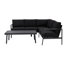 Armando Holland 5-Person Outdoor Aluminum Seating Group with Sunbrella Cushions