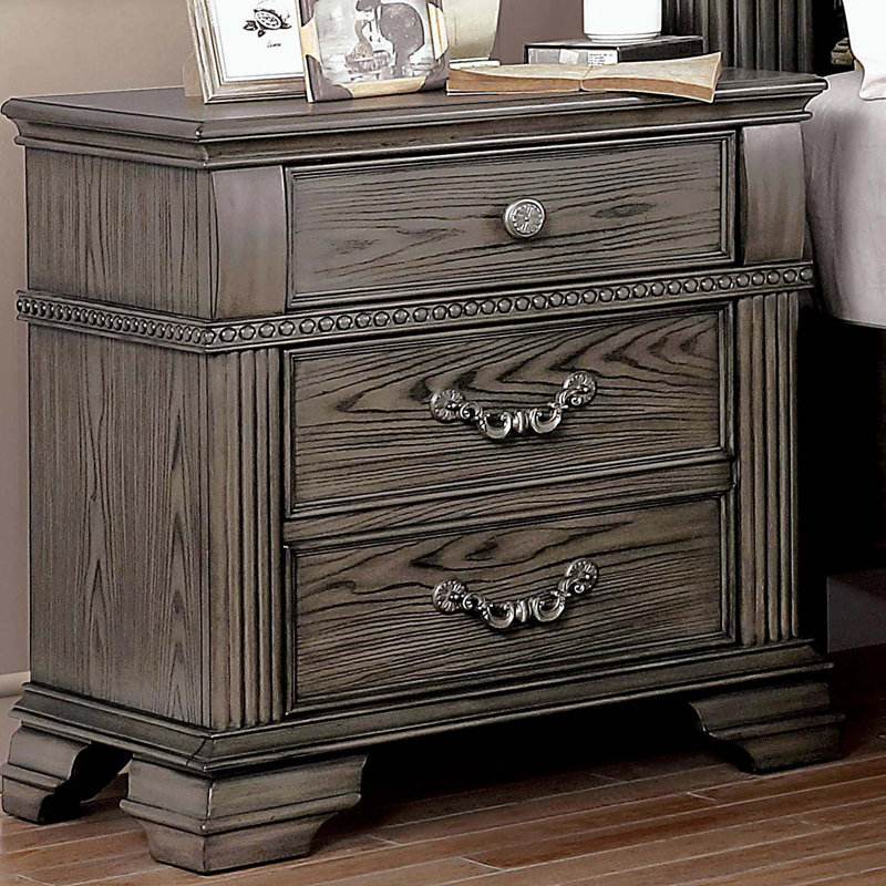 Salana 28'' W Solid Wood Nightstand