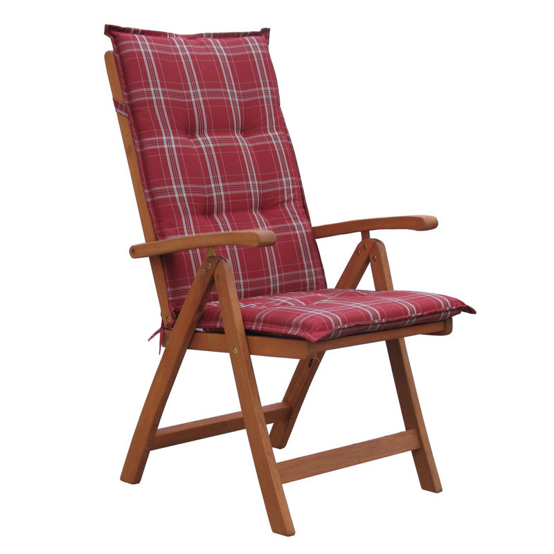 Beard Chair Cushion, Ruby Red 
