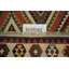 Quality Geometric Wool Kilim Area Rug 7x10