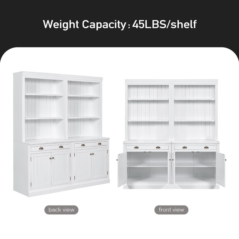 Drinel Storage Bookcase