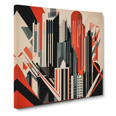 England Constructivism - Wrapped Canvas