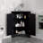 Triangle Bathroom Storage Cabinet With Adjustable Shelves, Freestanding Floor Cabinet-1612756247