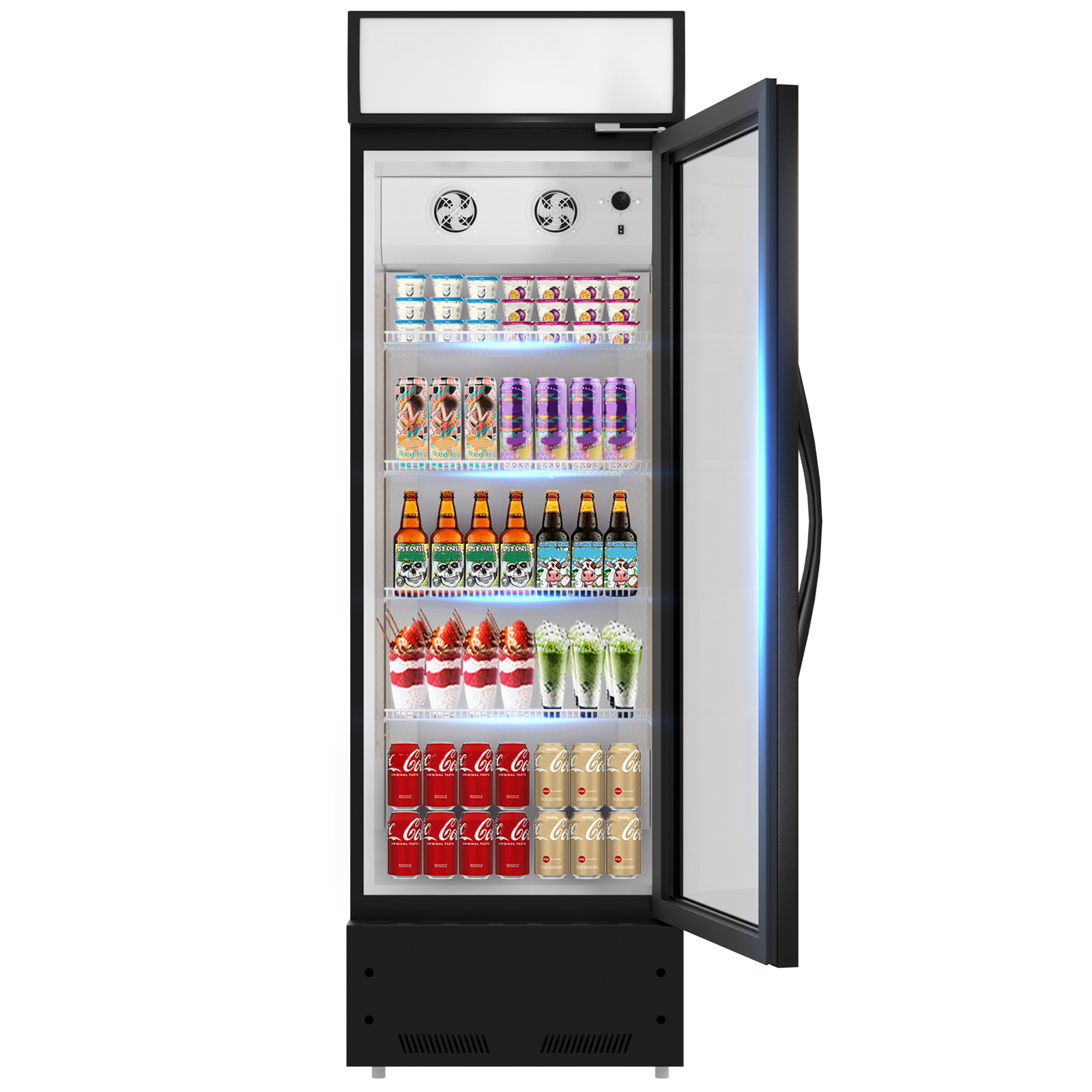 Aplancee Display Merchandiser Refrigerator 21.7