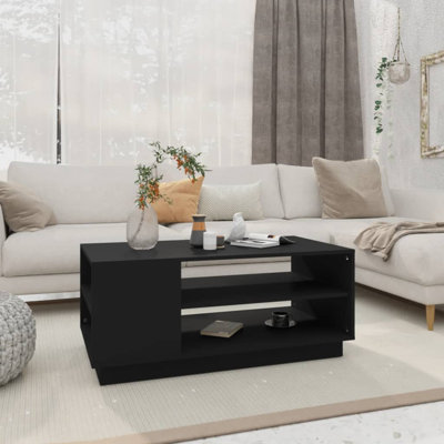 Coffee Table 102x55x43 cm Engineered Wood