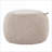 Ottoman with Natural Wood Tray Top | Tan Brown Fabric | Multi-Use Storage for Living Room-1519467974