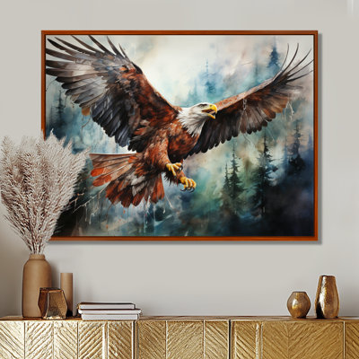 Art amérindien Spirit of Eagle - reproduction d'art sur toile