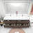 83.4'' Double Bathroom Vanity with Acrylic Top-75263151