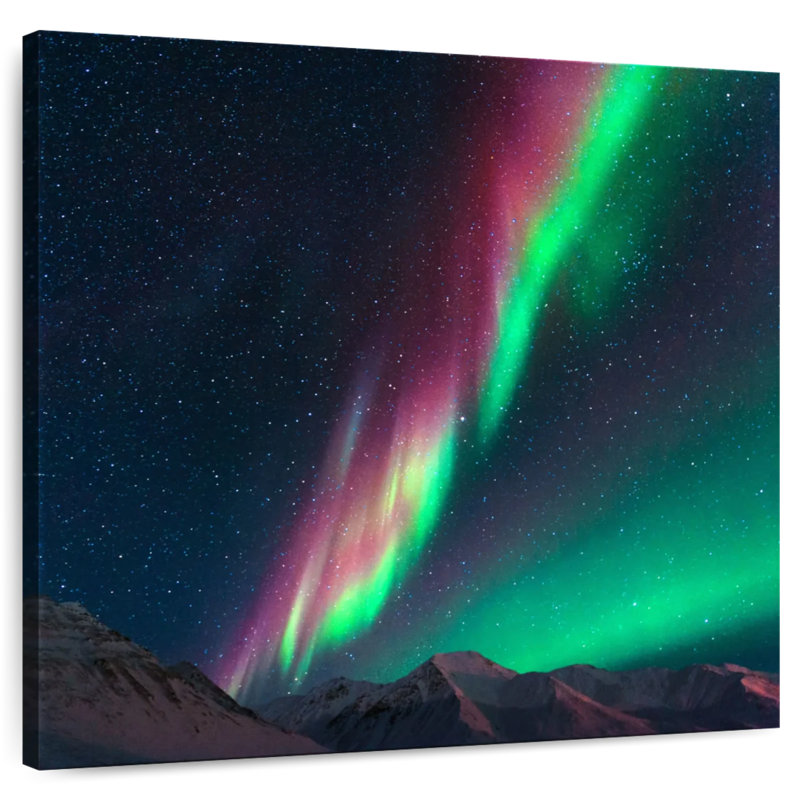 Alvord Atigun Pass Northern Lights, H 16 po x l 16 po
