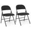 Chaises pliantes 6 pièces Gymax