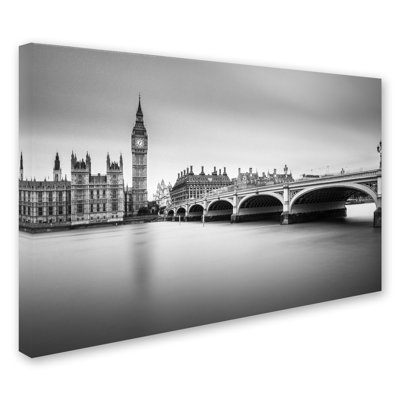 «London», reproduction de photo sur toile tendue