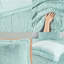 Édredon double / grand fourrure longue à poil long bleu - doux et chaud-116011153