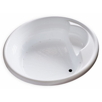 72'' x 72'' Drop-In Air Acrylic Bathtub