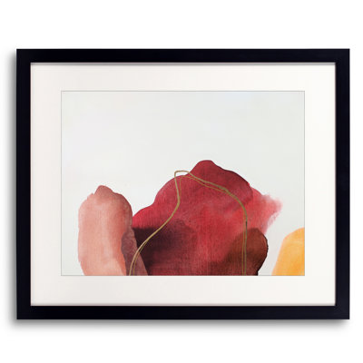 Rouge De Petals Print by Novi Lim