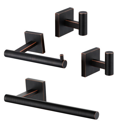 4 - Piece Bathroom Hardware Set