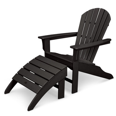 POLYWOOD Yacht Club Shellback 2-Piece Adirondack Seating Set by Trex Outdoor