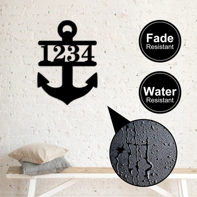 Enseigne monogramme personnalisée