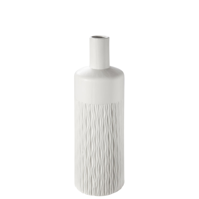 Urban Trends Collection Ceramic Table Vase, 18" H x 5.5" W x 5.5" D