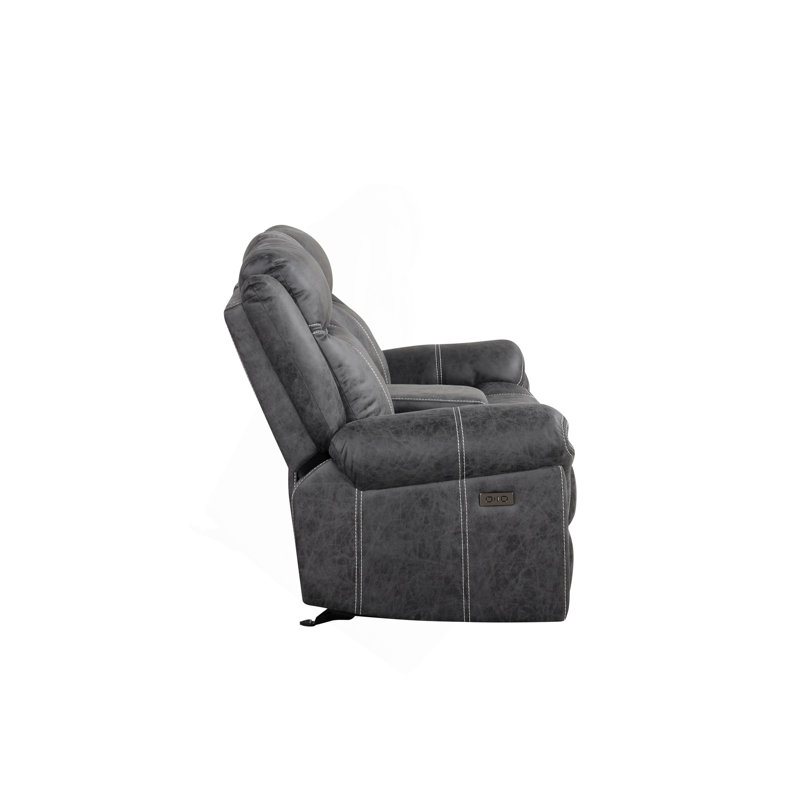 Causeuse en microfibre Zubaida
