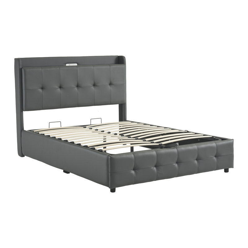 Bettine Upholstered Ottoman Storage Bed, Double (4'6)