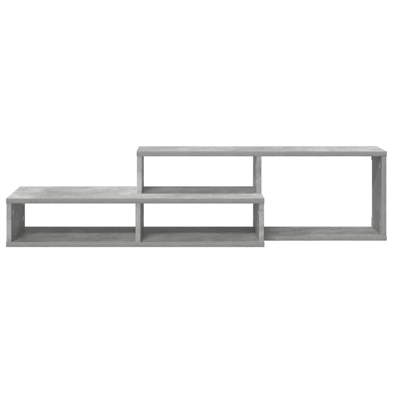 Unfinished TV Stand, Light Grey, 28.5cm H x 120cm L x 25cm W