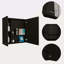 Pharmacie, miroir, porte double, quatre tablettes intérieures-1274744129