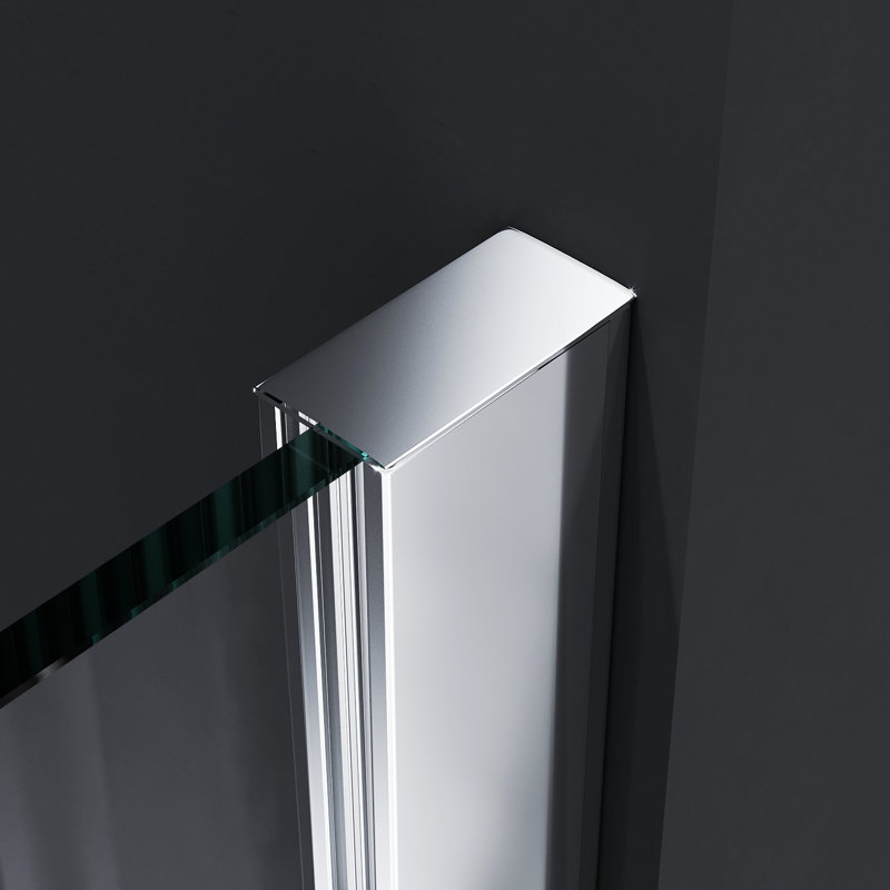 Brassfield Walk in Shower Screen, 190cm H x 110cm W