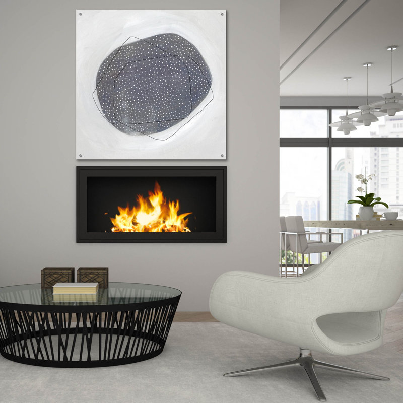 «Speckle 1» par Emma Scarvey, art mural en verre acrylique, H 36 po x l 36 po