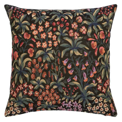 Thousand Flowers Cushion with Feather Filler 