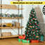 5.91' H Lighted Artificial Spruce Christmas Tree