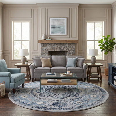 Honig Victorian Vintage Transitional Area Rug
