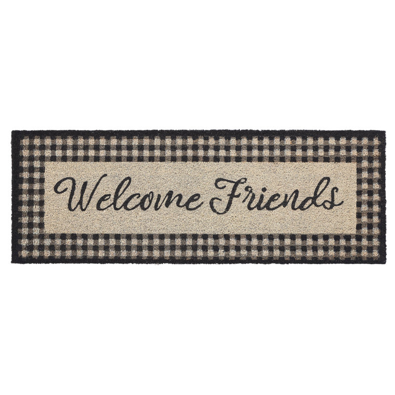 Jelon Non-Slip Indoor Doormat, 17" W x 48" L