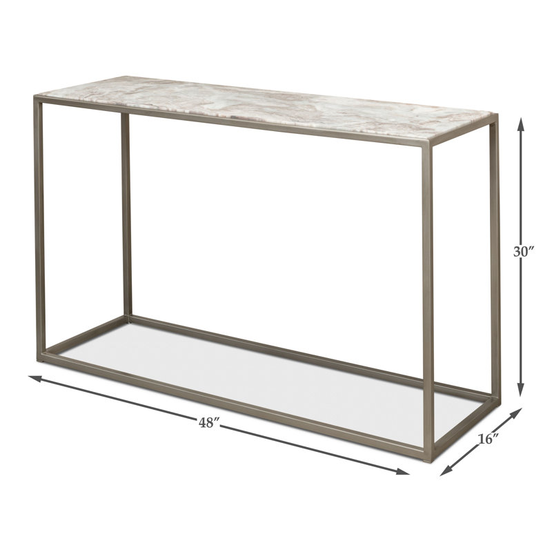 48'' W Stone Console Table