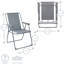 Harbour Housewares Folding Metal Beach Chairs-1349929253