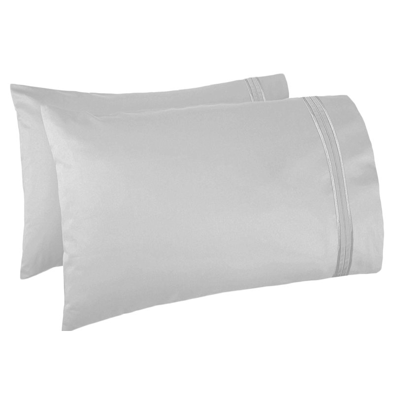 RV/Short Queen Microfiber Sheet Set, Silver