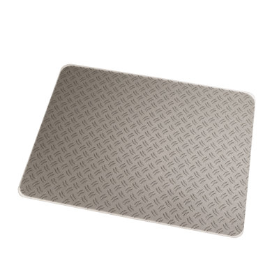 Colortex Grey Ripple Design Chair Mat