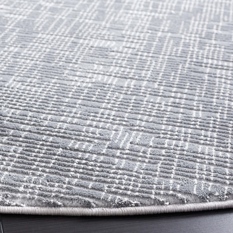 Continental Performance Abstract Rug, Round 6'7"