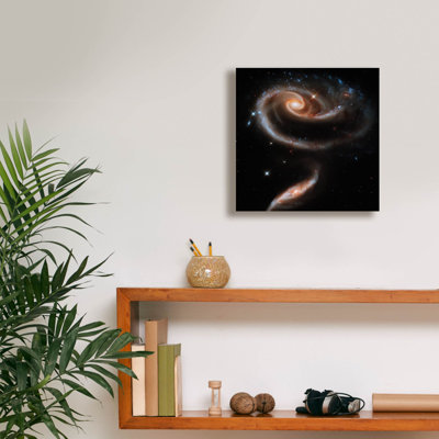 'Interacting Galaxies Arp 273' by NASA's Hubble Space Telescope Canvas Wall Art