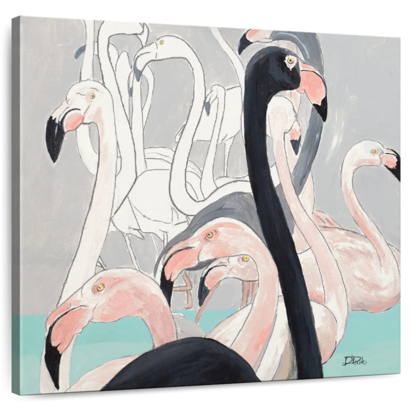 Flamant I, H 16 po x l 16 po