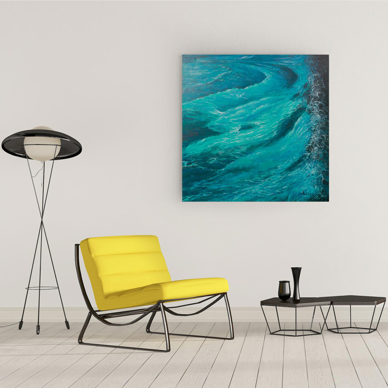 « magnifique comments », peinture sur toile