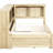 Twin Size Daybed With Two Storage Drawers, Ports And Sufficient Cabinets In Wood Color - Stable Outlets-491854732