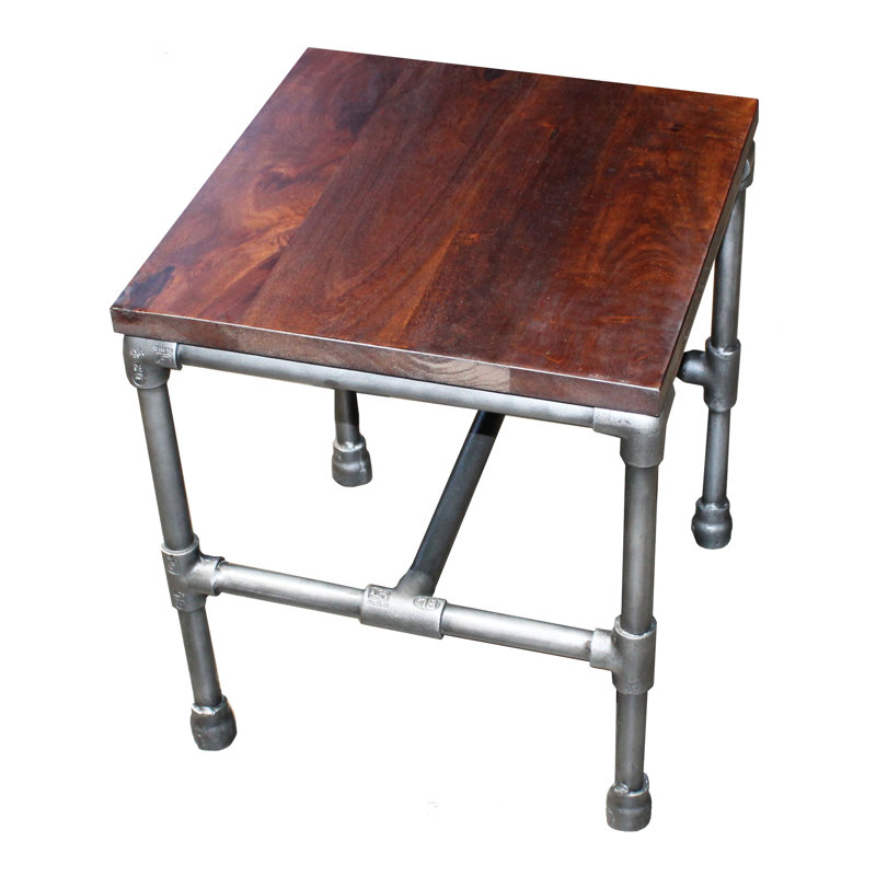 Mishler Solid Wood End Table