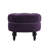 Holmquist Velvet Ottoman-27013804