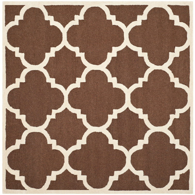 Cannen Hand Tufted Wool Geometric Rug