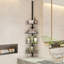 Tension Pole Corner Shower Caddy With 4 Adjustable Baskets-121418366